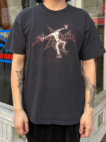 00's METALLICA「Ninja Star Moshing」バンドTシャツ