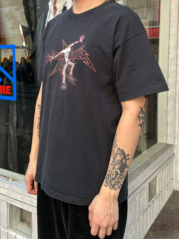 00's METALLICA「Ninja Star Moshing」バンドTシャツ