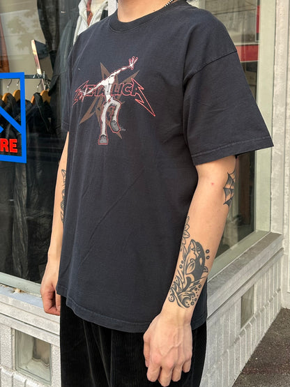 00's METALLICA「Ninja Star Moshing」バンドTシャツ