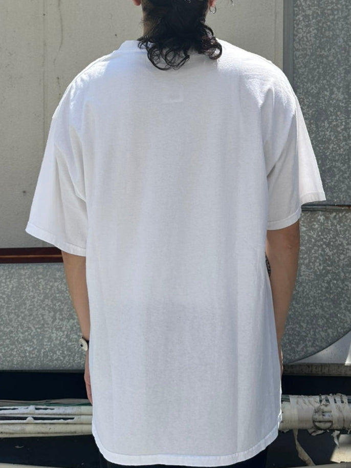 90's PEACE ON EARTH「religion」ホワイトTシャツ