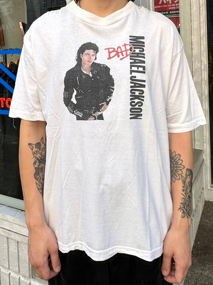 00's MICHAEL JACKSON「BAD」バンドTシャツ