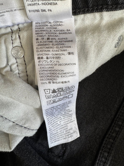 LEVI'S「505」ブラックデニムパンツ