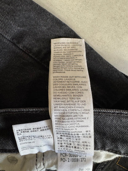 LEVI'S「505」ブラックデニムパンツ