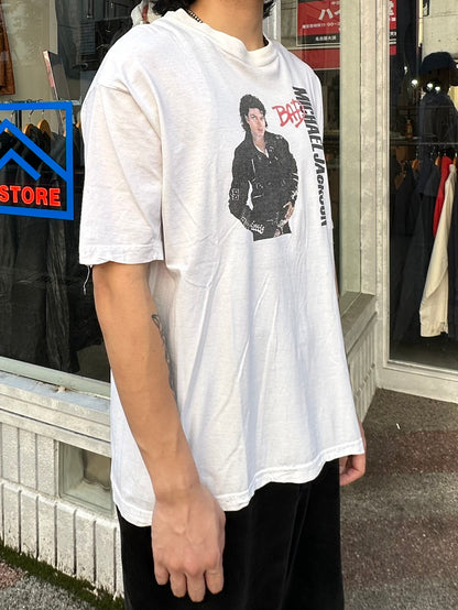 00's MICHAEL JACKSON「BAD」バンドTシャツ
