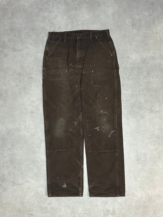00's CARHARTT「DOUBLE NKEE」ダックペインターパンツ