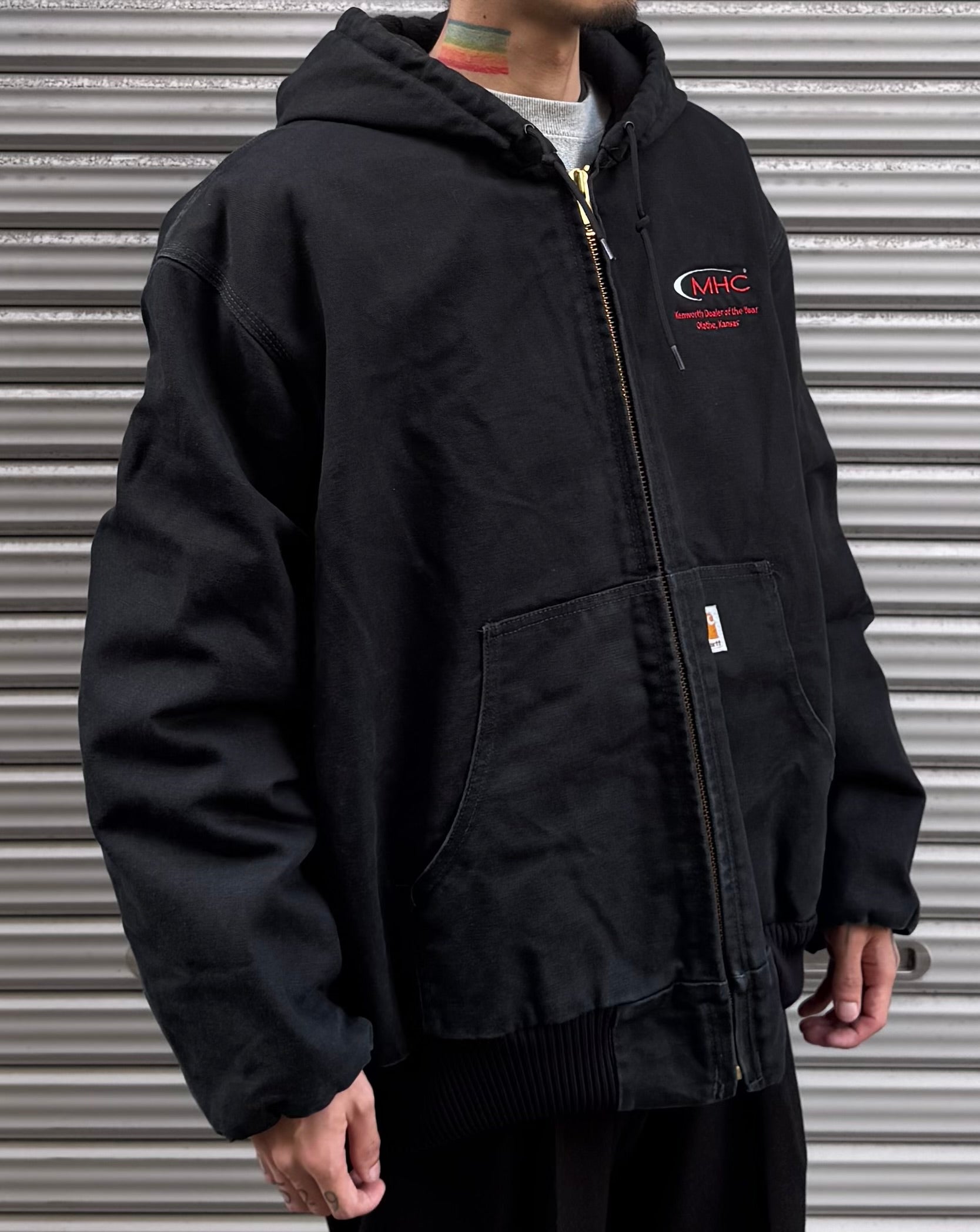 00’s Carhartt「MHC企業刺繍」アクティブジャケット