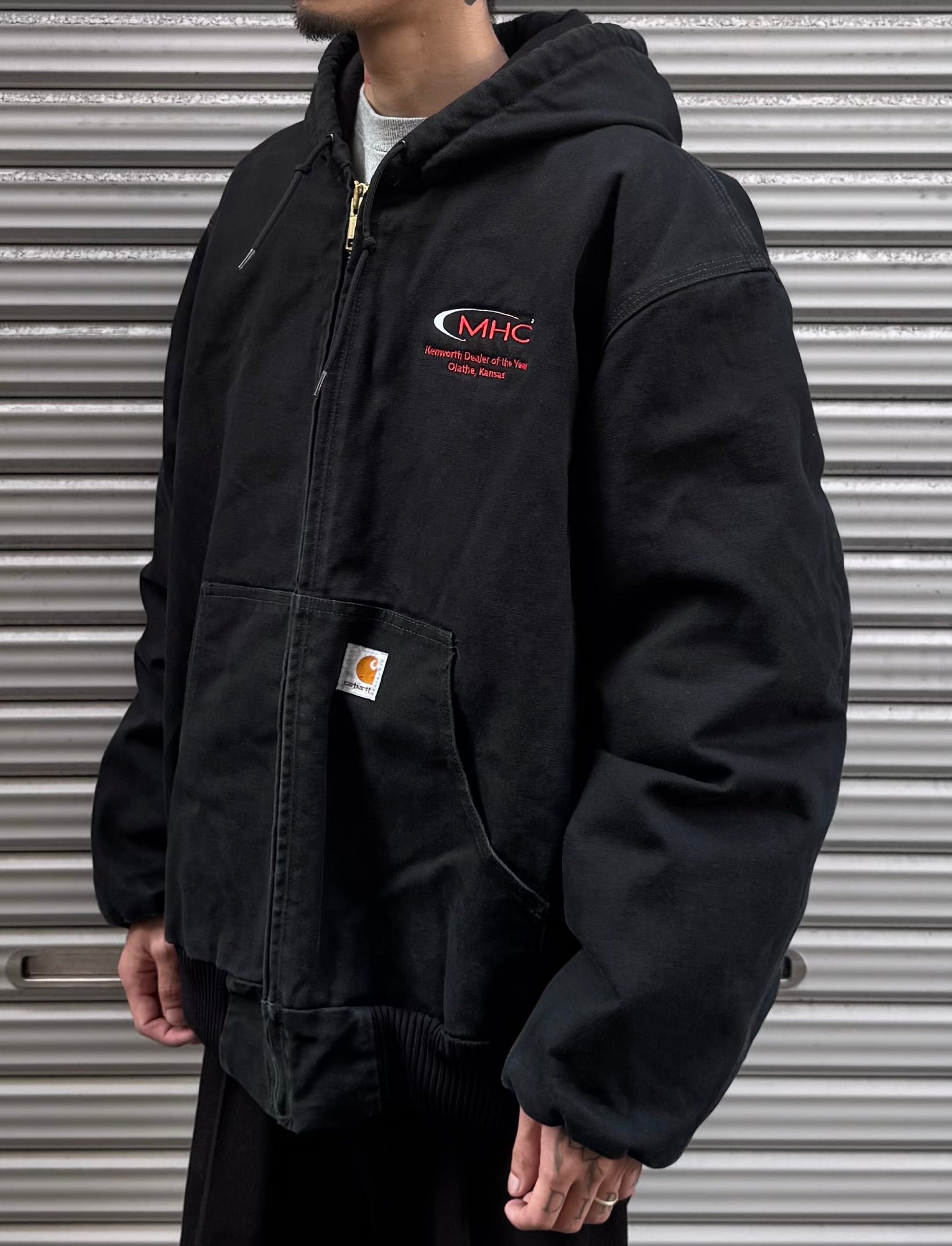 00’s Carhartt「MHC企業刺繍」アクティブジャケット