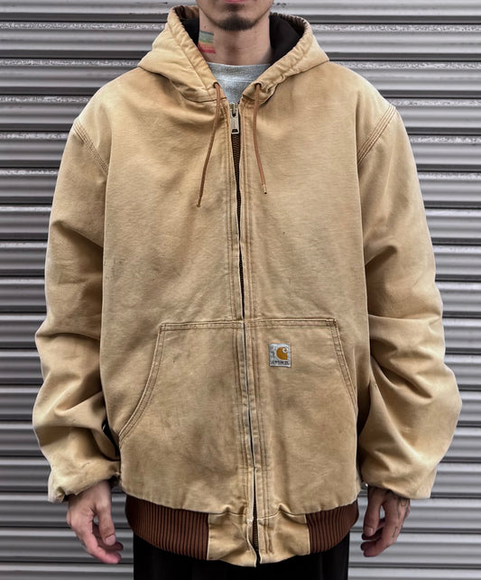 90’s～00’s Carhartt「アクティブジャケット」USA製 サンドベージュ