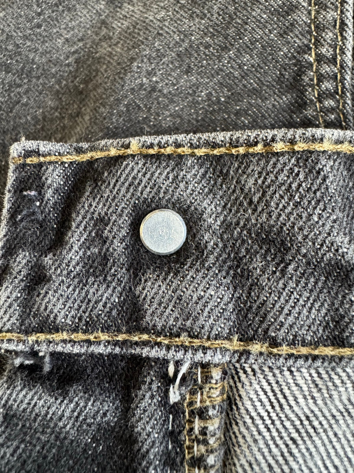 00's LEVI'S 「505」USA製 ブラックデニムパンツ
