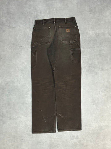 00's CARHARTT「DOUBLE NKEE」ダックペインターパンツ