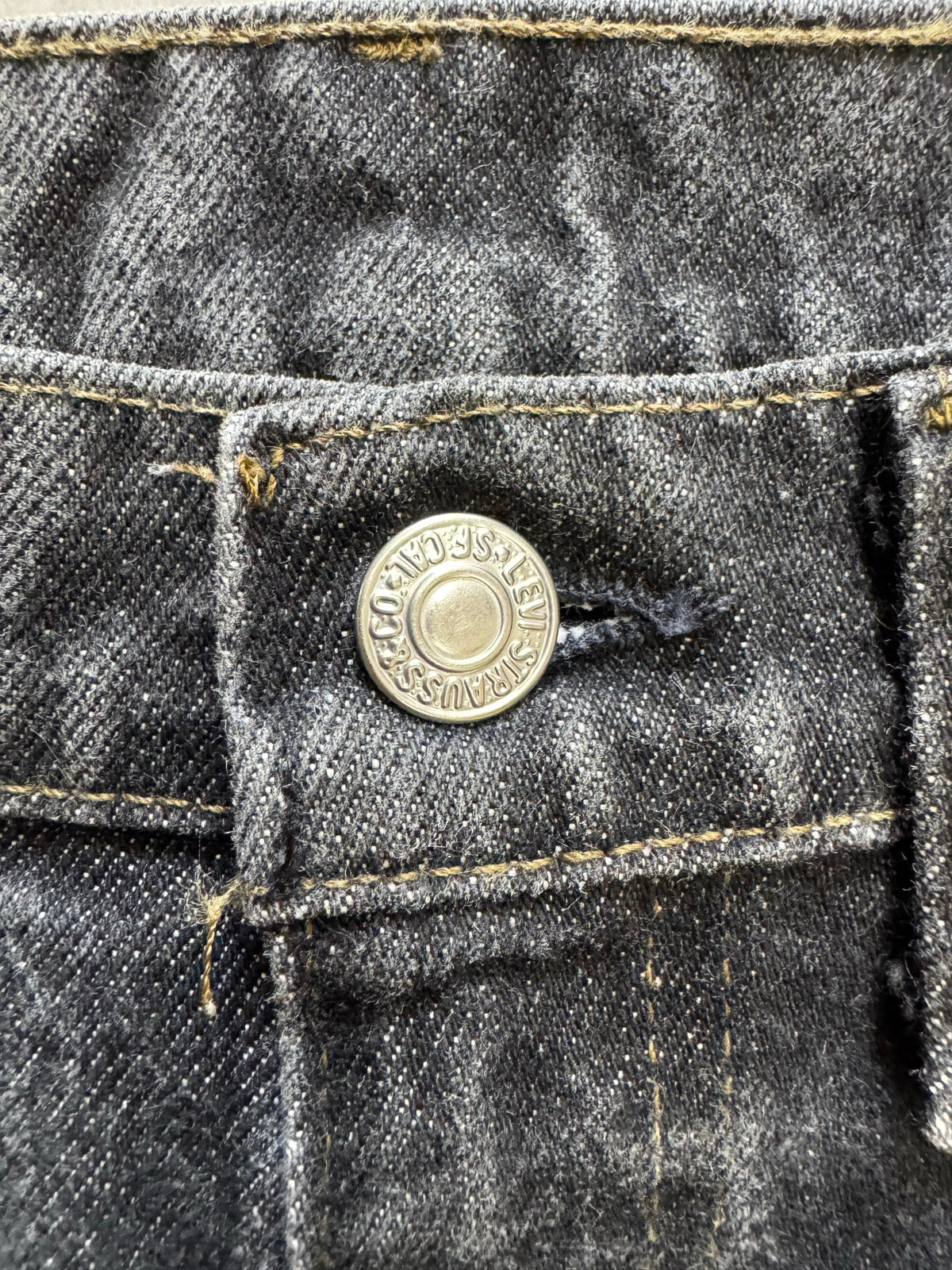 00's LEVI'S 「505」USA製 ブラックデニムパンツ