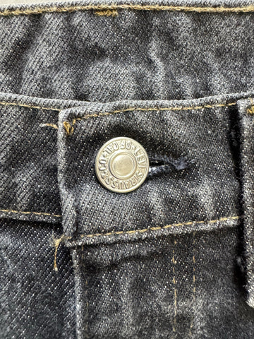 00's LEVI'S 「505」USA製 ブラックデニムパンツ