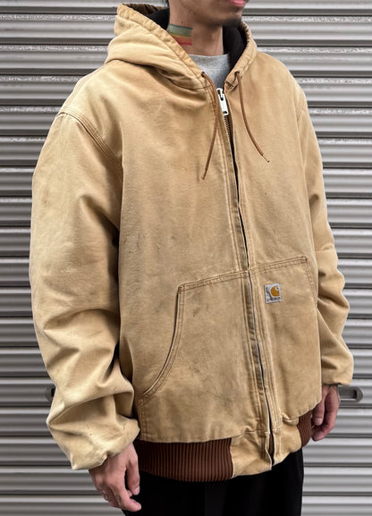 90’s～00’s Carhartt「アクティブジャケット」USA製 サンドベージュ