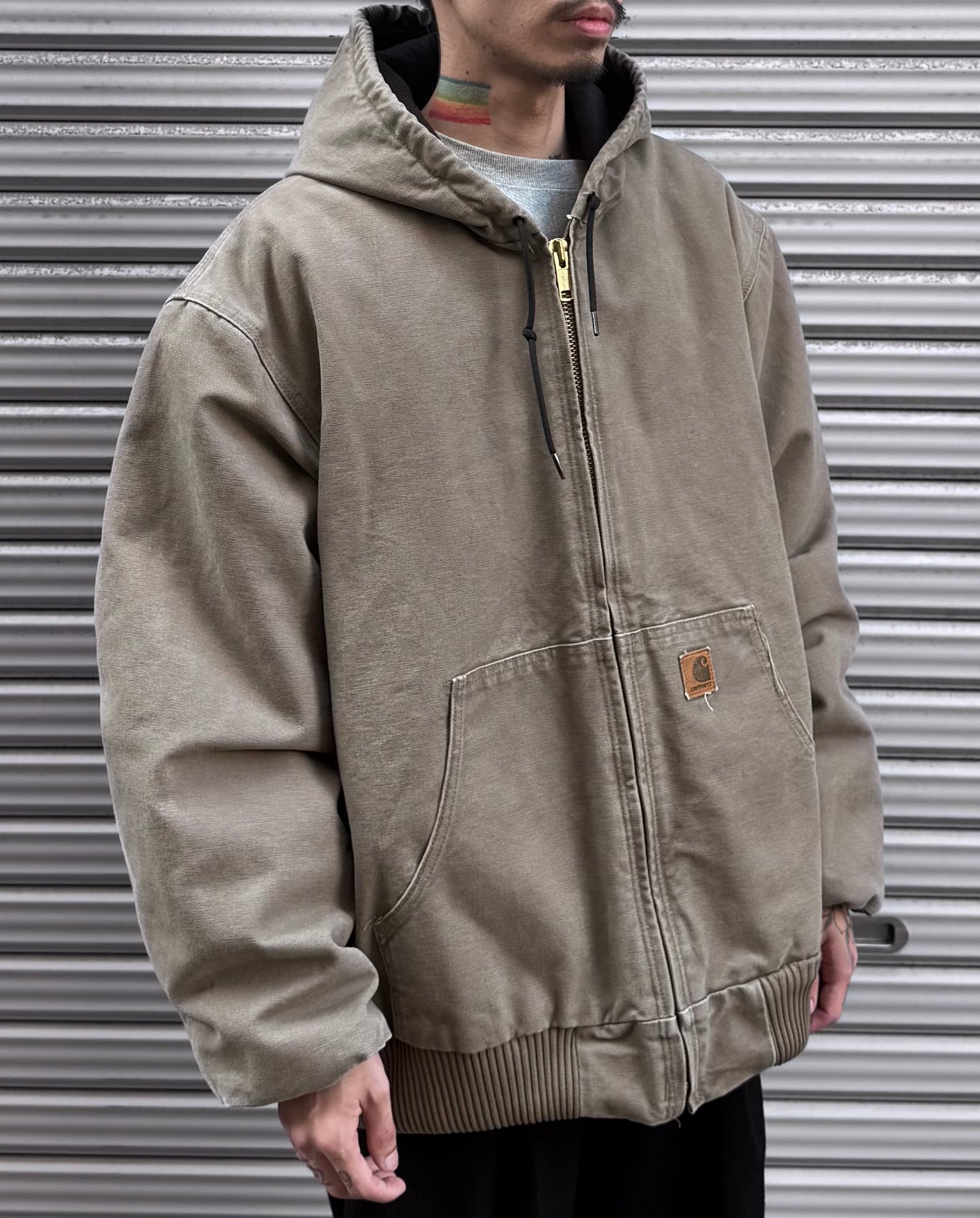 00’s Carhartt「アクティブジャケット」オリーブグリーン