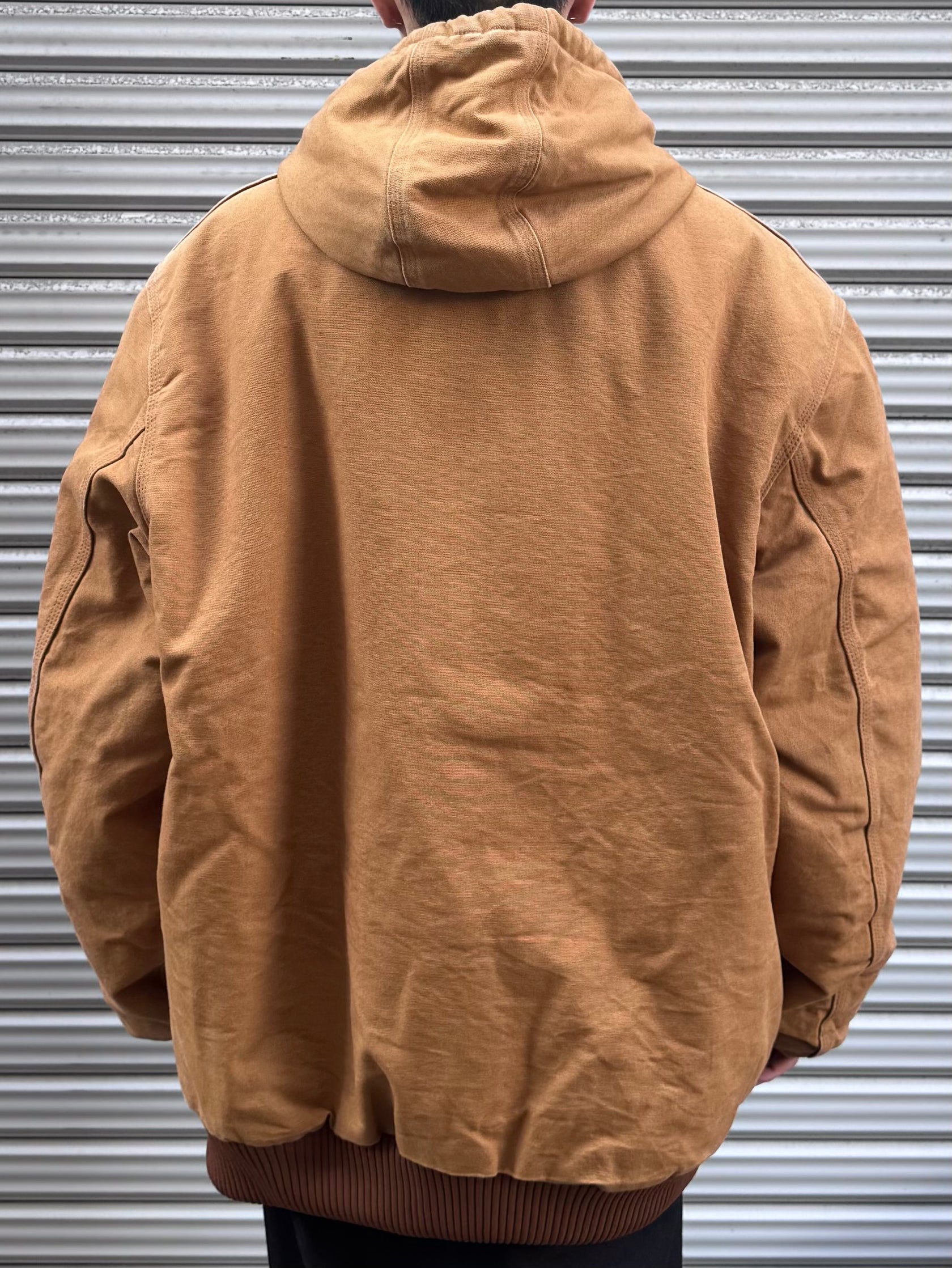 90’s～00’s Carhartt「BILL’S Heating & Air Conditioning」ダックアクティブジャケット USA製