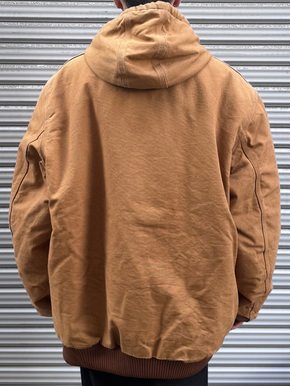 90’s～00’s Carhartt「BILL’S Heating & Air Conditioning」ダックアクティブジャケット USA製