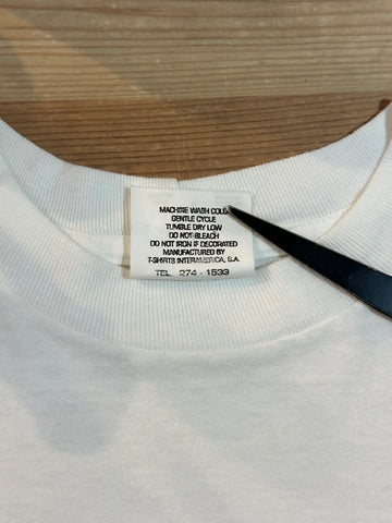 90's CELEBRITY CRUISES「night sky,noon,sunset,earth」ホワイトTシャツ