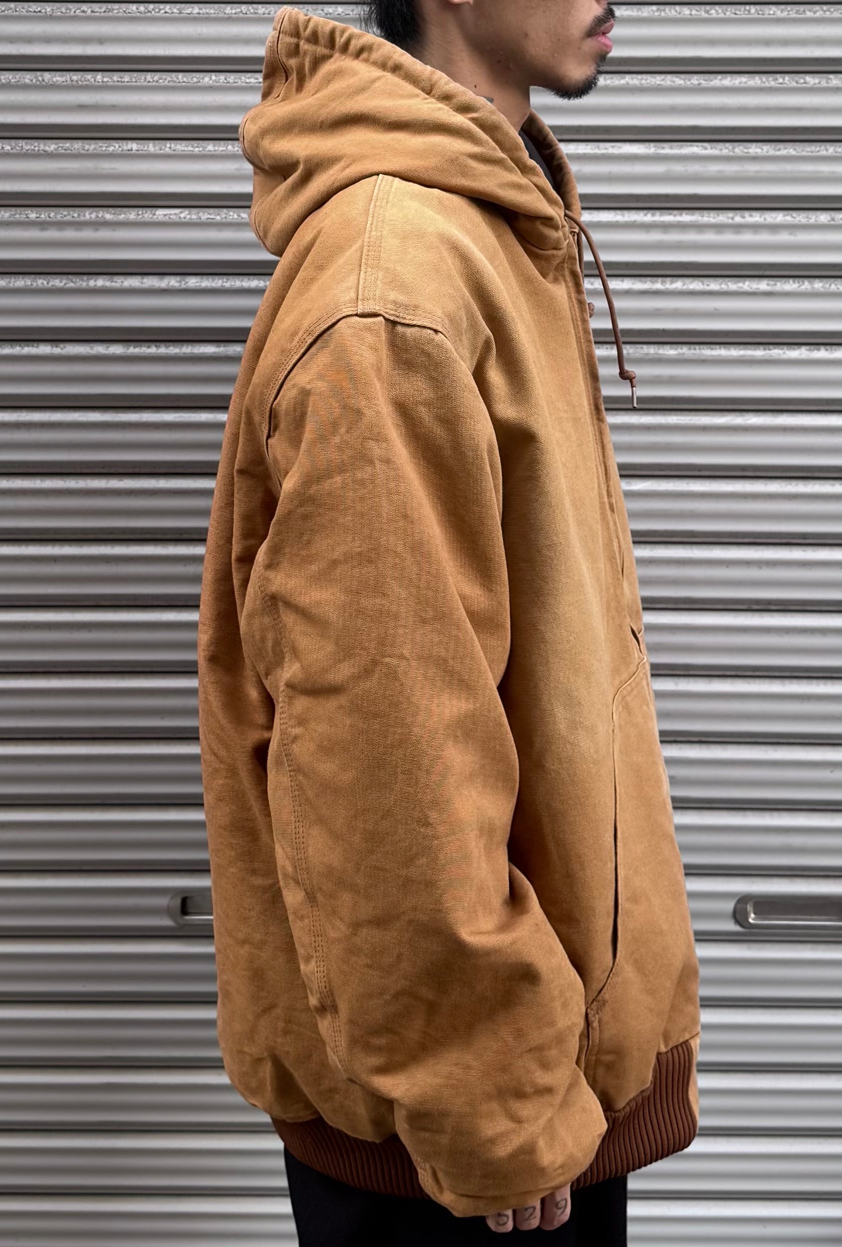 90’s～00’s Carhartt「BILL’S Heating & Air Conditioning」ダックアクティブジャケット USA製