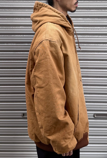90’s～00’s Carhartt「BILL’S Heating & Air Conditioning」ダックアクティブジャケット USA製