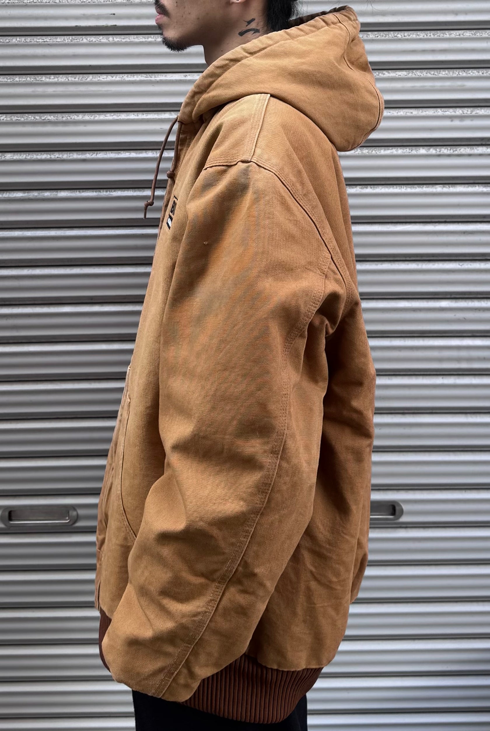 90’s～00’s Carhartt「BILL’S Heating & Air Conditioning」ダックアクティブジャケット USA製