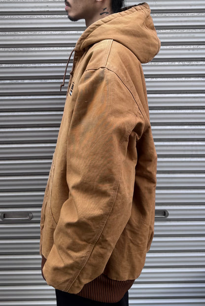 90’s～00’s Carhartt「BILL’S Heating & Air Conditioning」ダックアクティブジャケット USA製