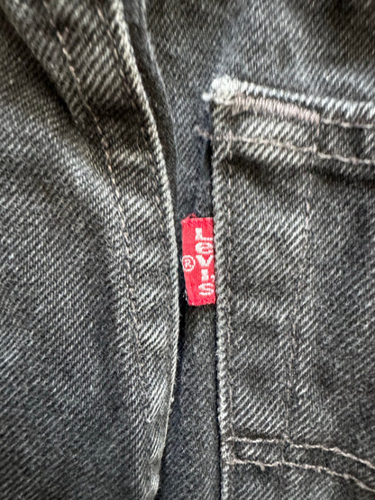 90's LEVI'S 「505」USA製 ブラックデニムパンツ