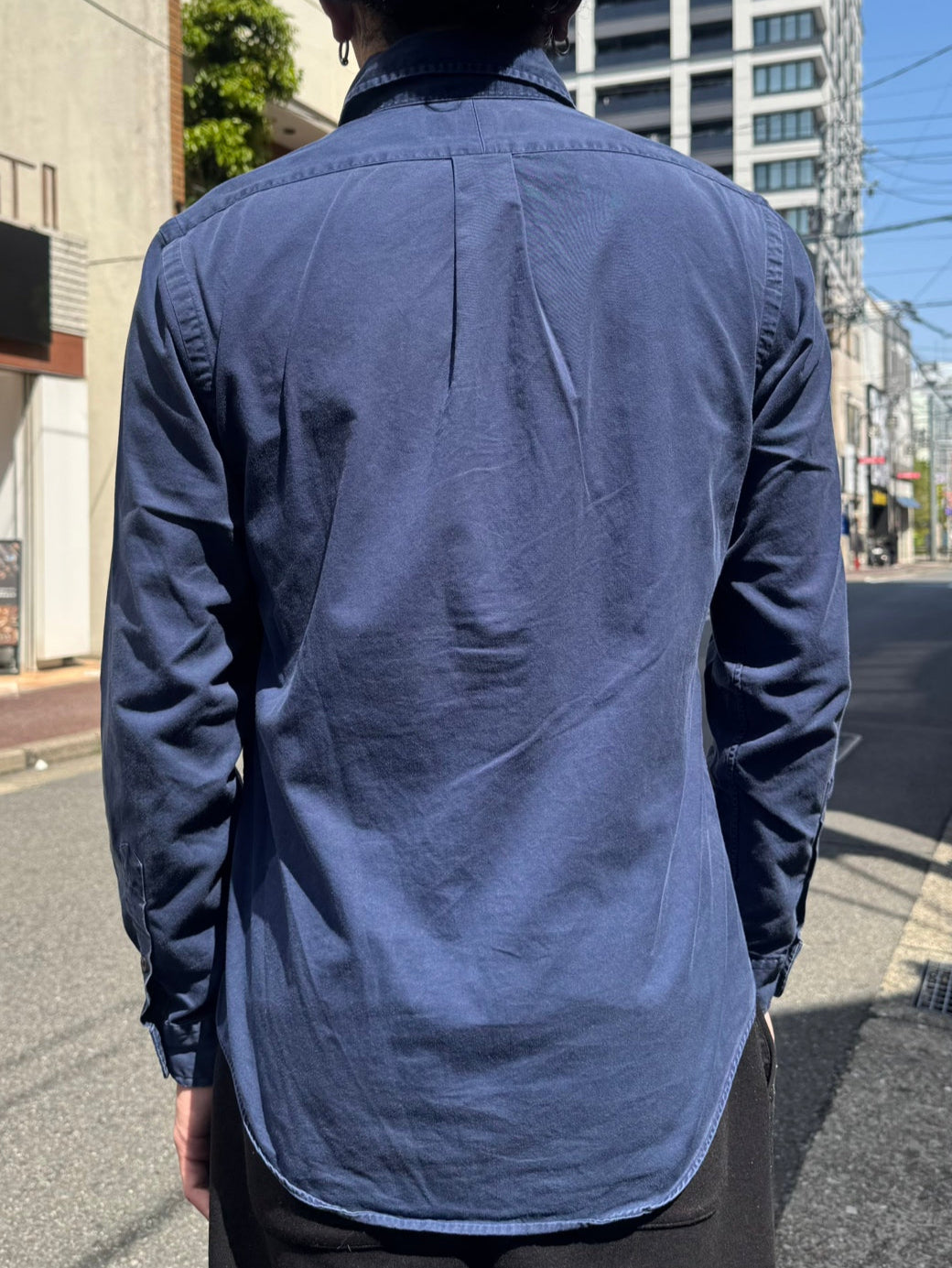 00's RALPH LAUREN 「CUSTOM FIT」ボタンダウンシャツ　
