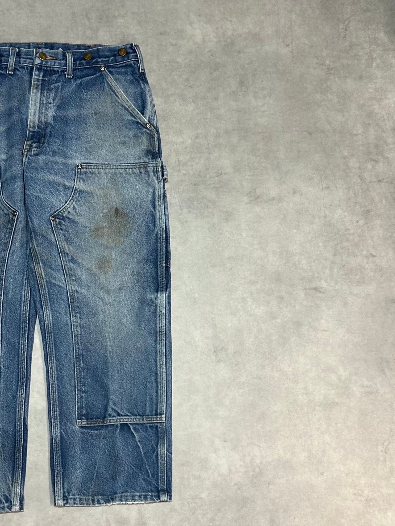 00's CARHARTT「DOUBLE NKEE」デニムペインターパンツ – FUJI STORE