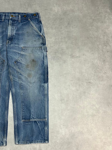 00's CARHARTT「DOUBLE NKEE」デニムペインターパンツ