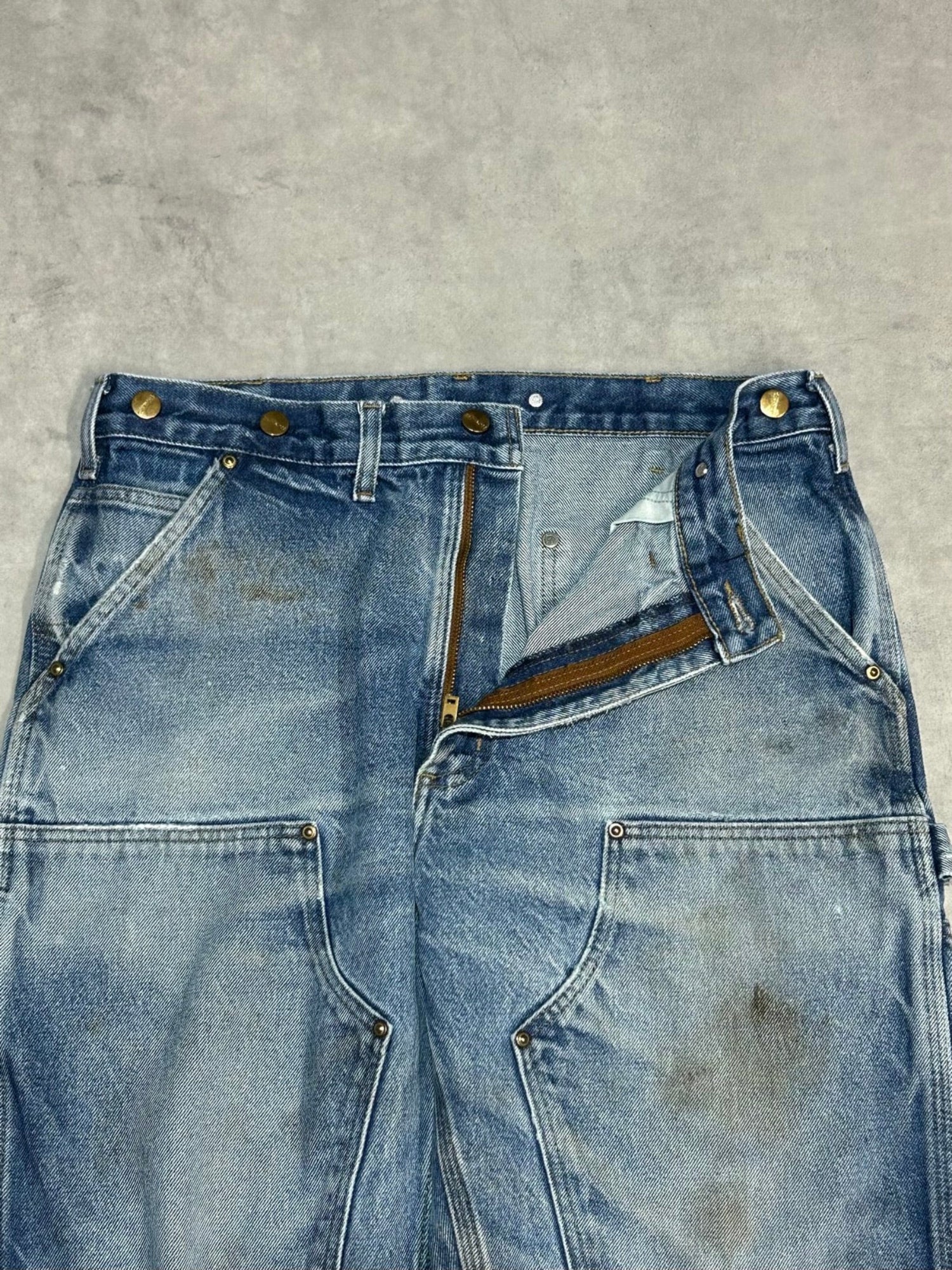 00's CARHARTT「DOUBLE NKEE」デニムペインターパンツ – FUJI STORE