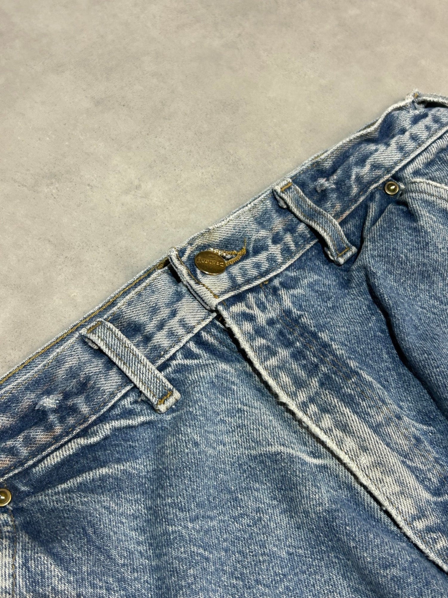 00's CARHARTT「DOUBLE NKEE」USA製 デニムペインターパンツ