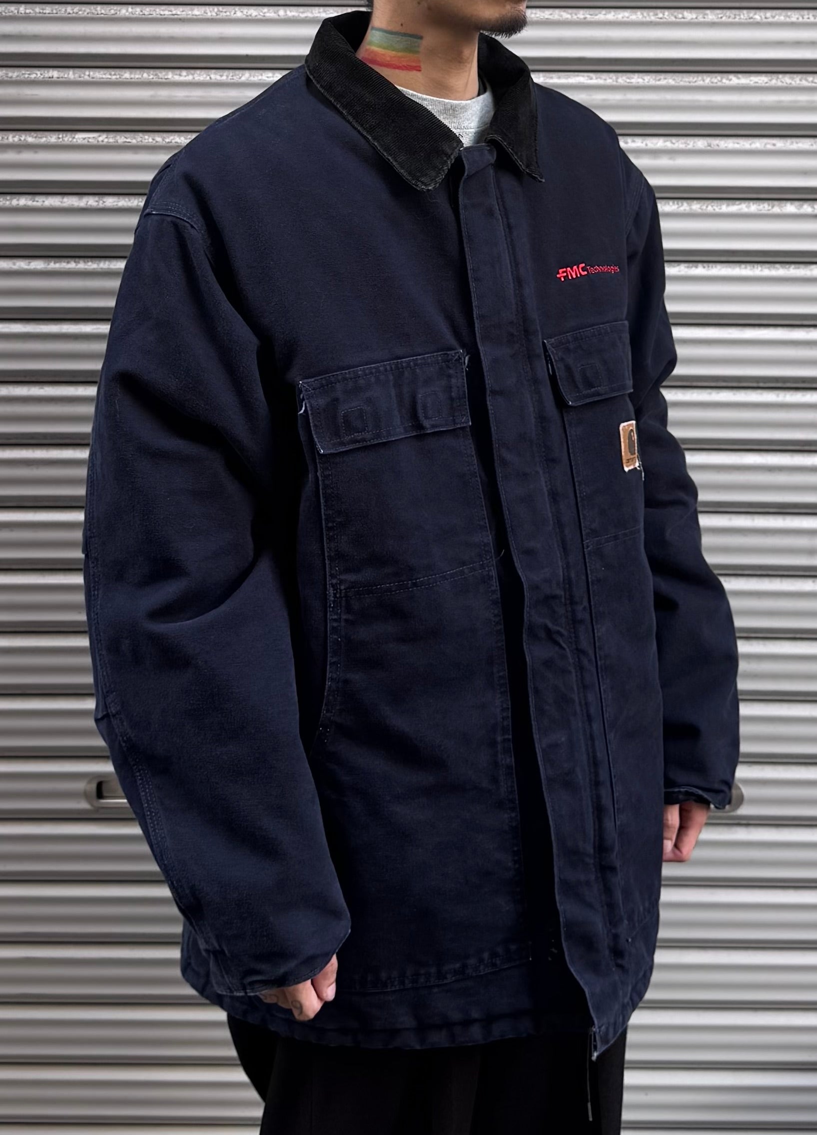 00’s Carhartt「FMC Technologies」トラディショナルコート