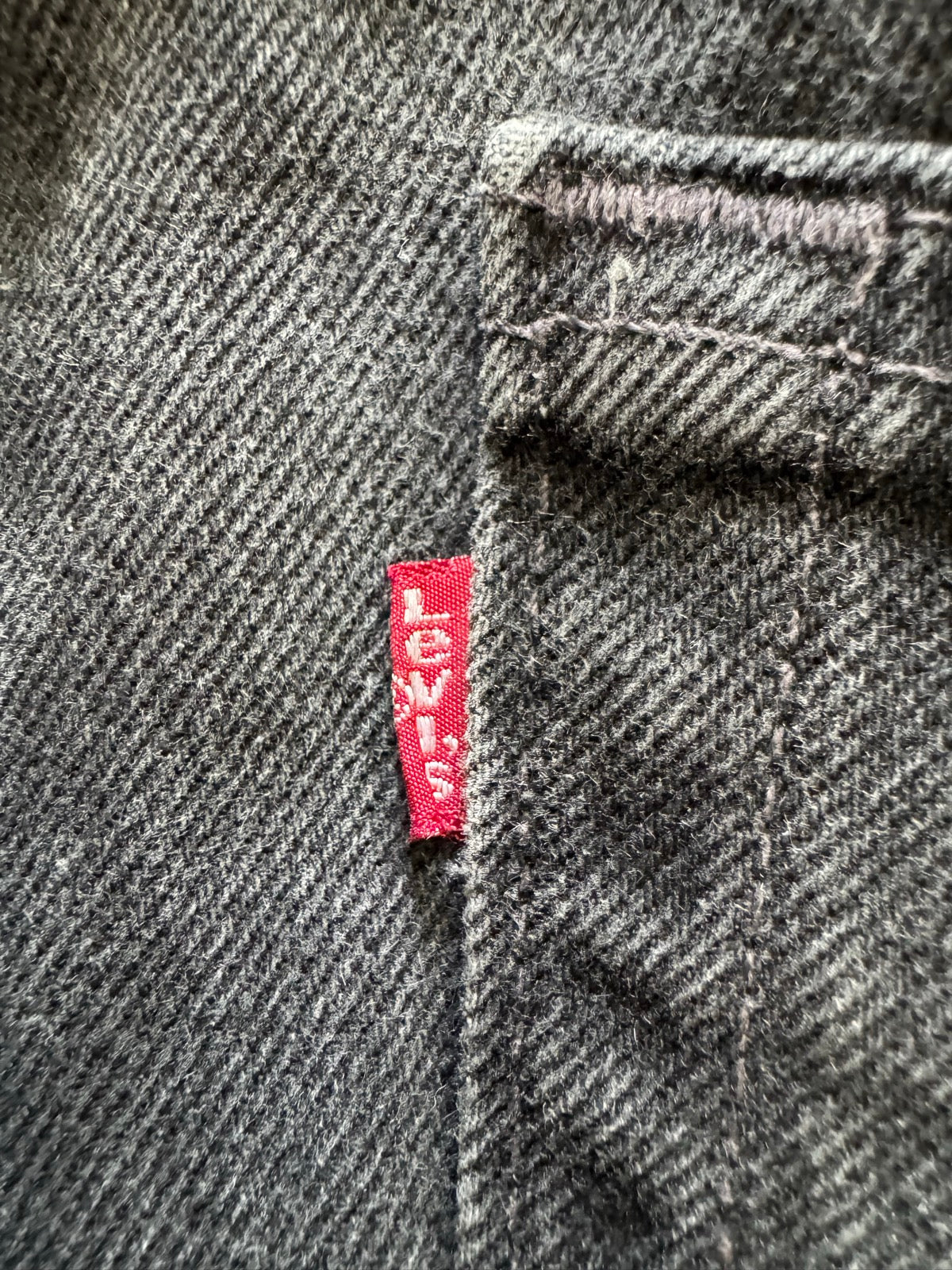 90's LEVI'S 「505」USA製 ブラックデニムパンツ