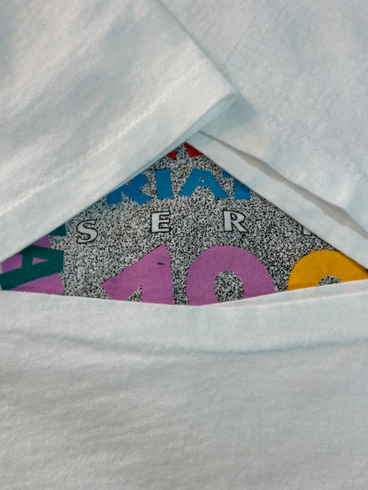90's BFAS「Benefit Srint Triathlon」USA製 ホワイトTシャツ