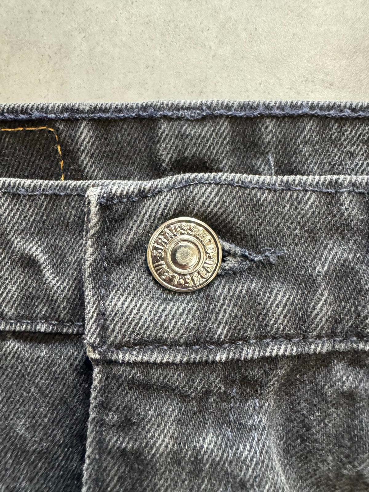90's LEVI'S 「505」USA製 ブラックデニムパンツ