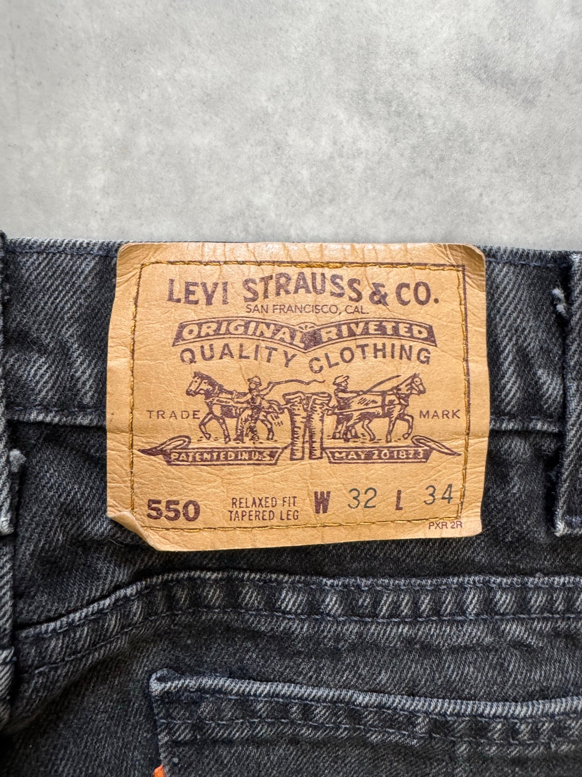 90's LEVI'S 「505」USA製 ブラックデニムパンツ