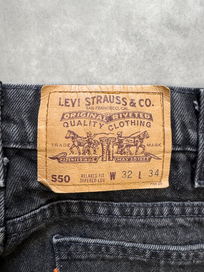 90's LEVI'S 「505」USA製 ブラックデニムパンツ