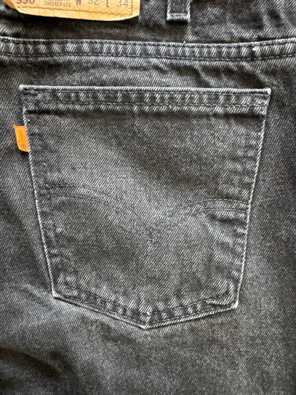 90's LEVI'S 「505」USA製 ブラックデニムパンツ
