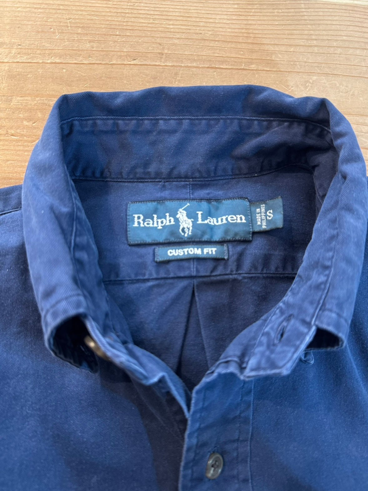 00's RALPH LAUREN 「CUSTOM FIT」ボタンダウンシャツ　