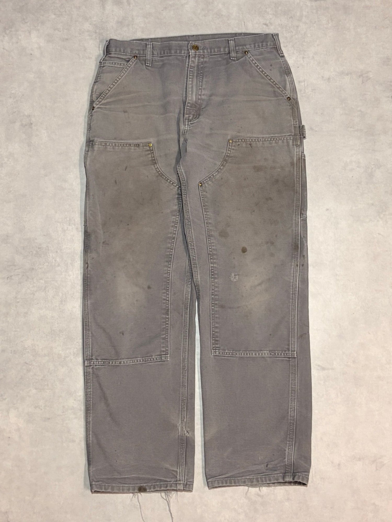 00's Carhartt「DOUBLE NKEE」ダックパンツ