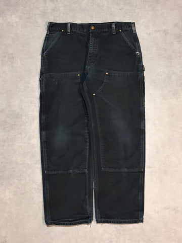 90's Carhartt「DOUBLE NKEE」USA製 ダックパンツ