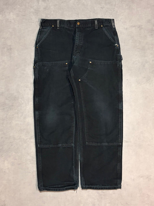 90's Carhartt「DOUBLE NKEE」USA製 ダックパンツ