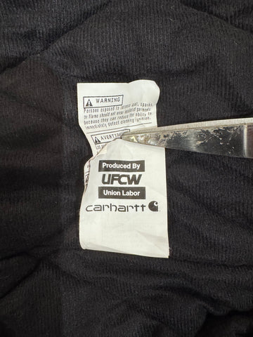 90’s～00’s Carhartt「BILL’S Heating & Air Conditioning」ダックアクティブジャケット USA製