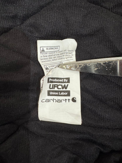 90’s～00’s Carhartt「BILL’S Heating & Air Conditioning」ダックアクティブジャケット USA製