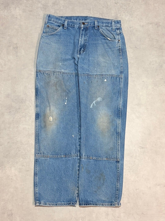 00's Dickies「DOUBLE KNEE」デニムパンツ
