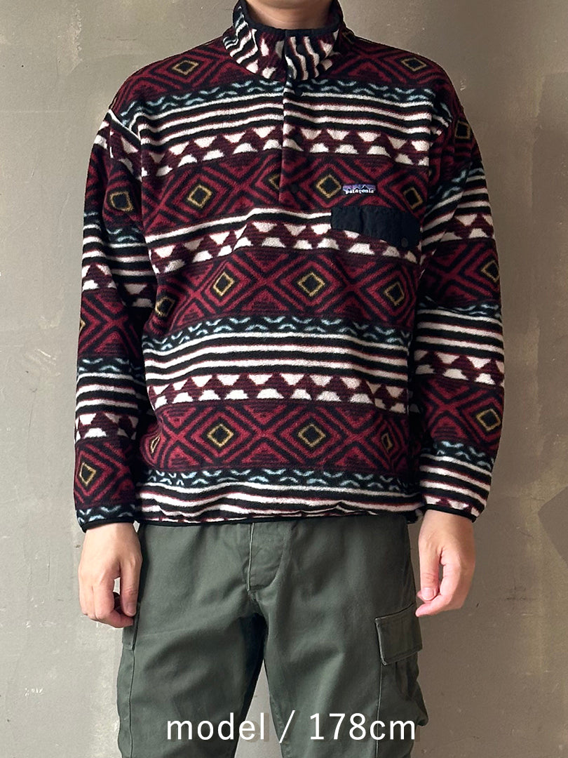 10’s PATAGONIA 「Synchilla Snap-T」フリースプルオーバー
