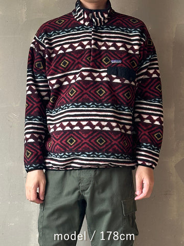 10’s PATAGONIA 「Synchilla Snap-T」フリースプルオーバー