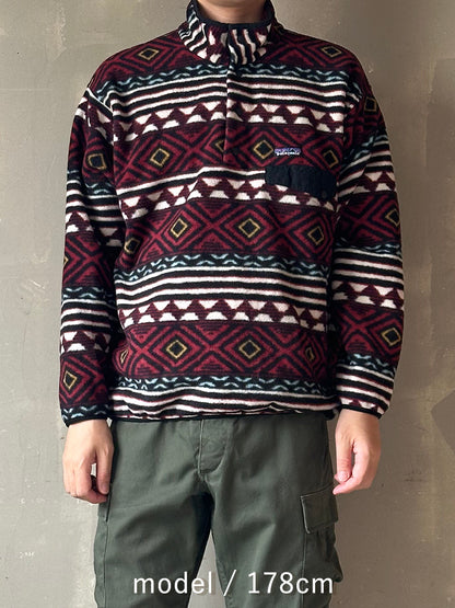 10’s PATAGONIA 「Synchilla Snap-T」フリースプルオーバー