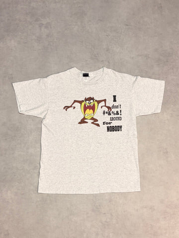 90's Looney Tunes「Tasmanian Devil」USA製 キャラクターTシャツ