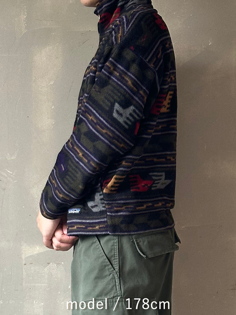 90’s PATAGONIA 「Synchilla sweater」ハーフジップ　USA製